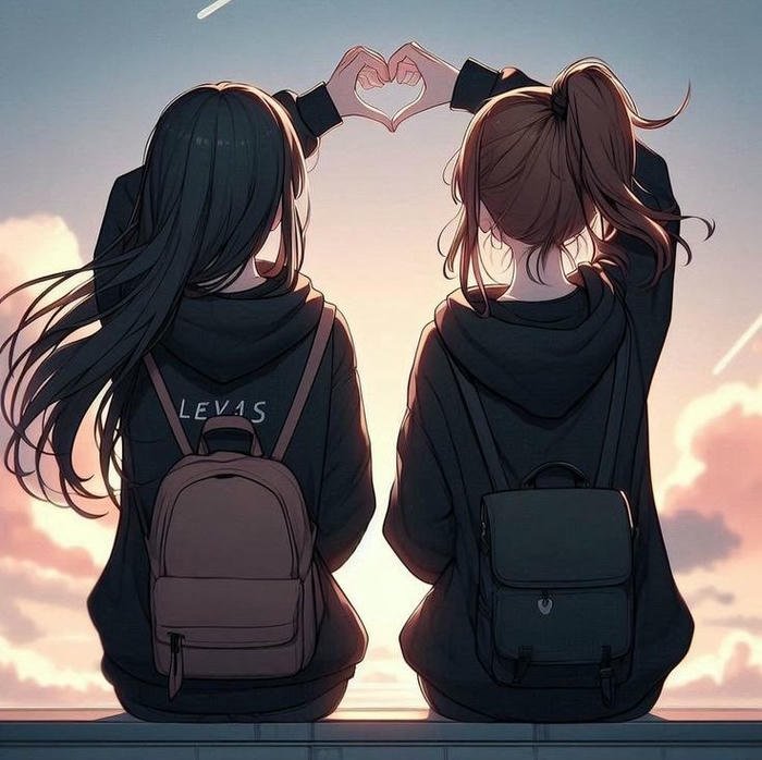 best friend couple dp