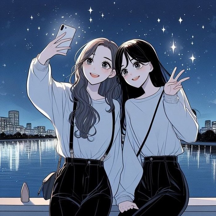 best friend ki dp
