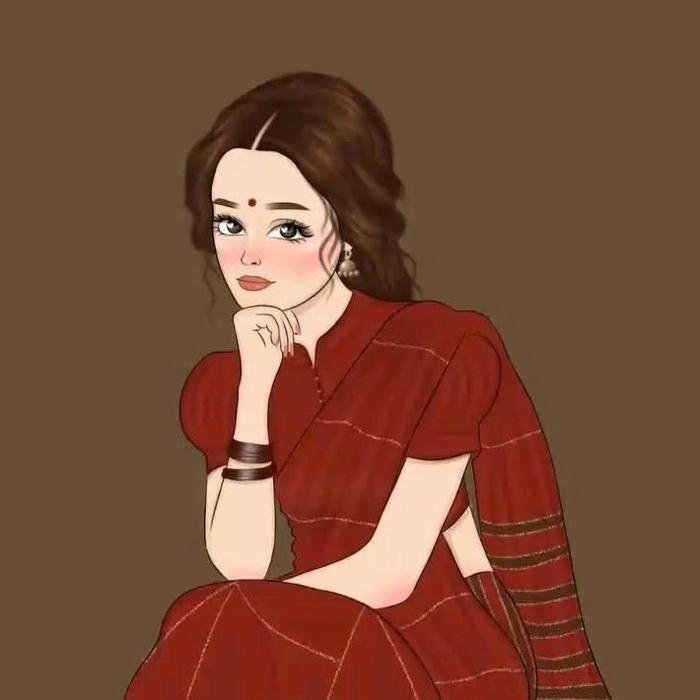 cartoon profile picture for girls