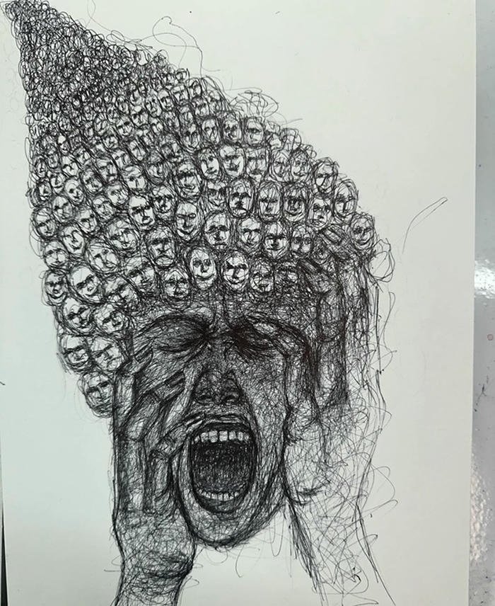 dp for overthinking mood