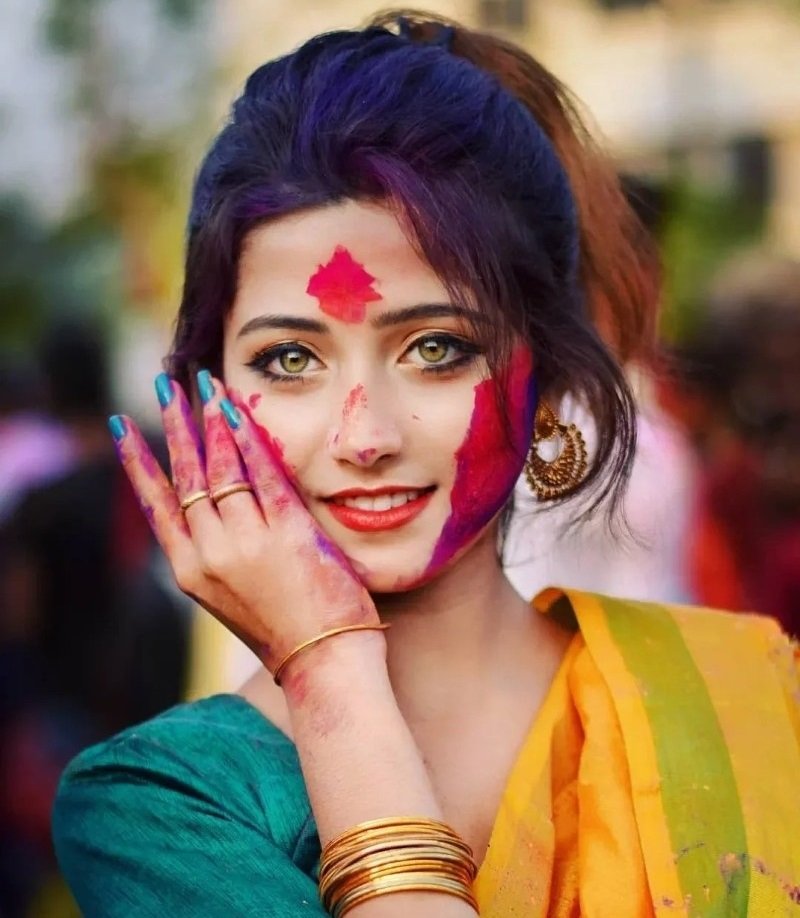 girls dp sunset background
