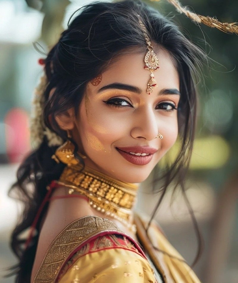 girls dp with flowers