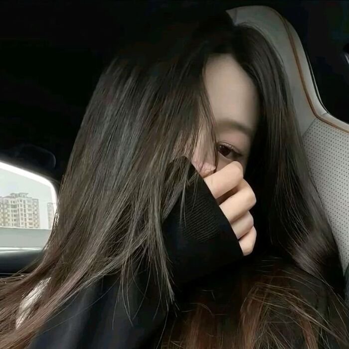 hd pinterest hidden face dp girls