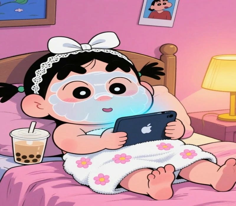 pastel cartoon dp