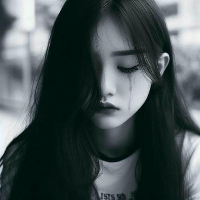 real sad girl dp