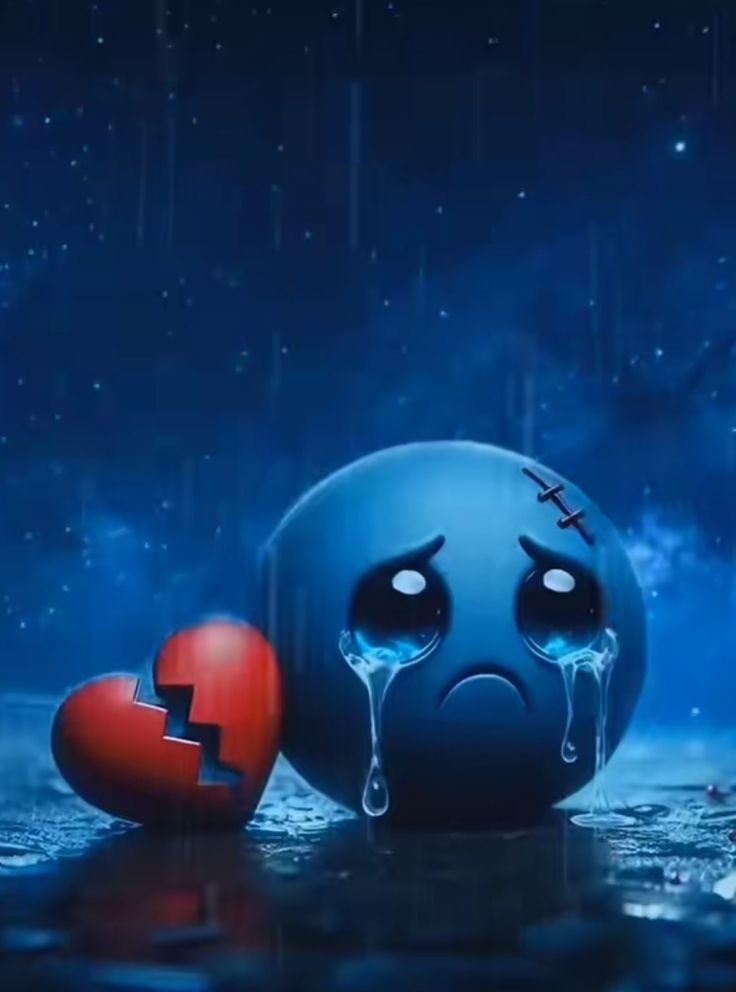 sad emoji aesthetic dp