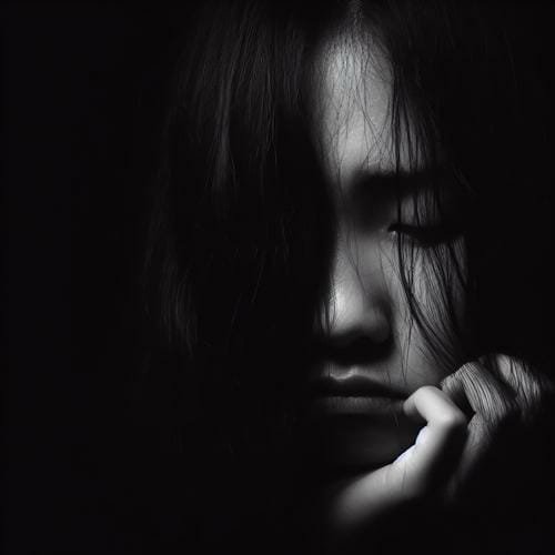 sad girl dp for instagram