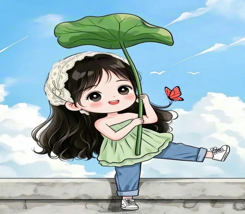 soft cartoon dp