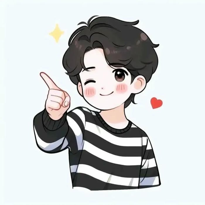 stylish cartoon boy dp