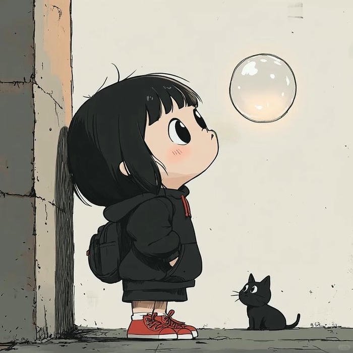 aesthetic black dp for whatsapp