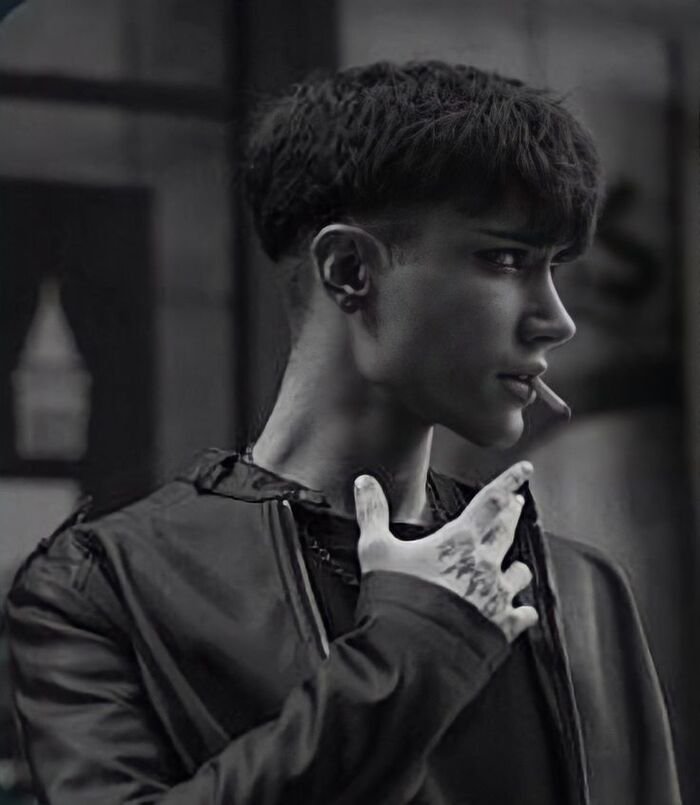 aethetic boy dp pic hd black photo full hd