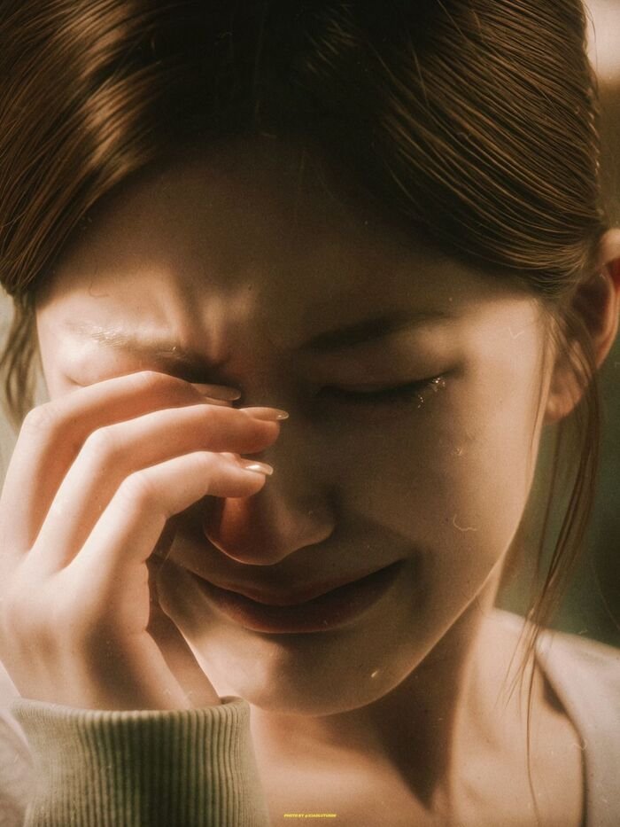 alone sad cry girl dp image