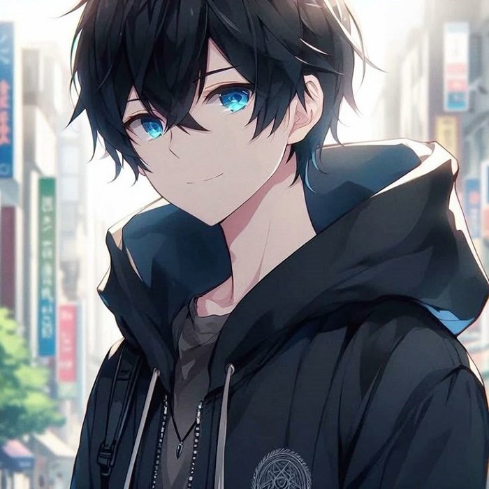 anime boy dp for instagram pinterest image
