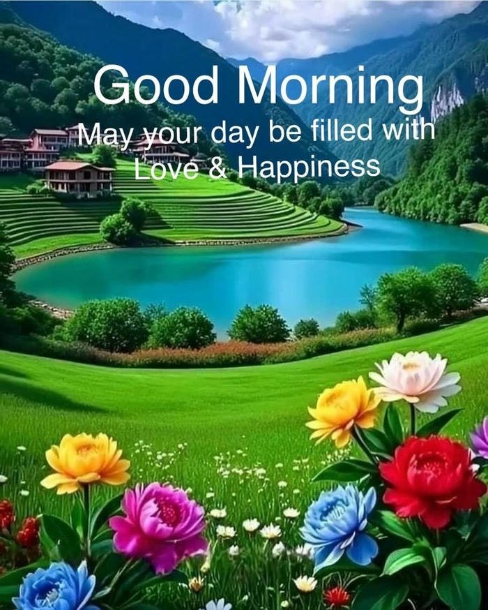 beautiful nature good morning