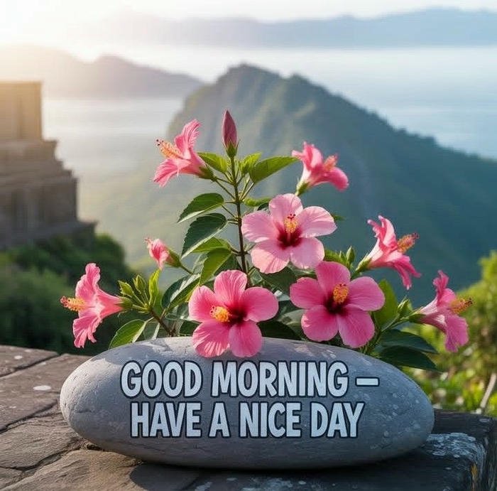 beautiful nature good morning images with trees