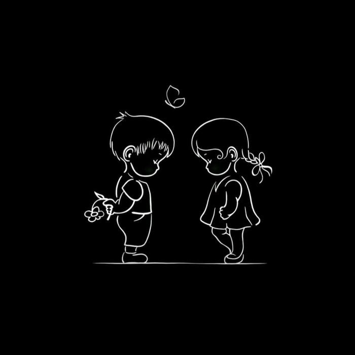 black dp for whatsapp style