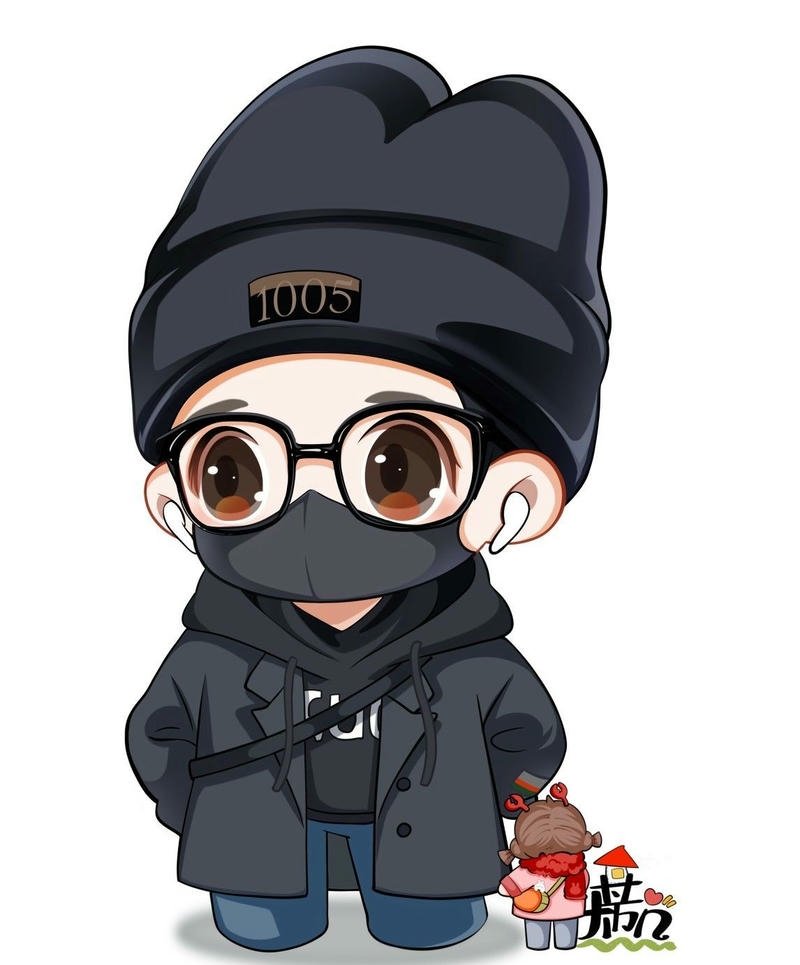 cartoon pic boy look