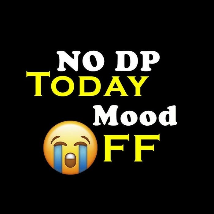 cool mood off photo dp