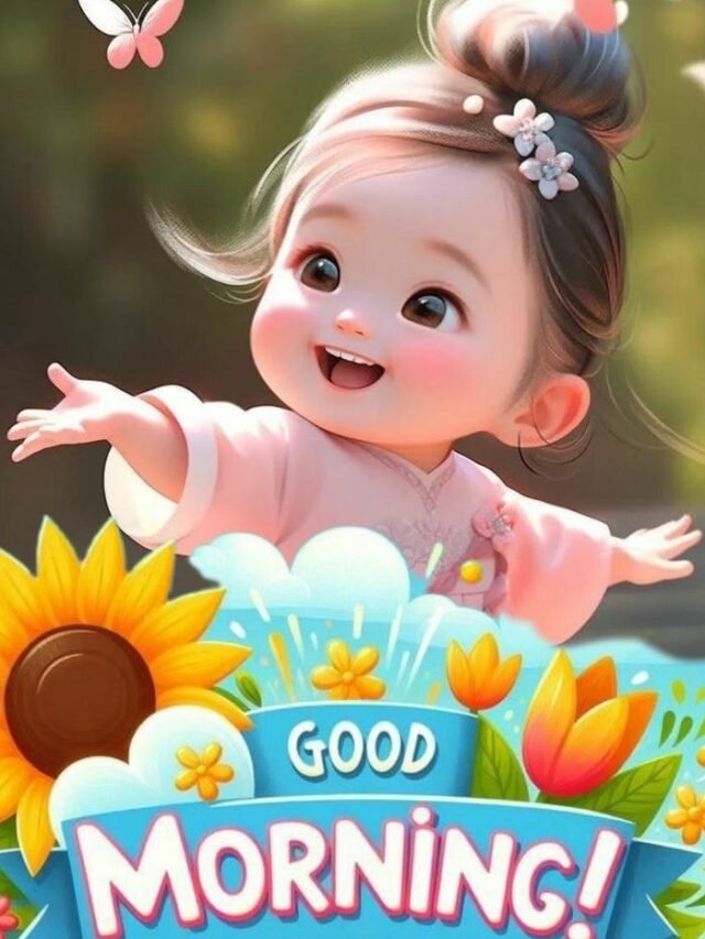 88+ Beautiful Good Morning Baby Images Sweet and Charming Vibes