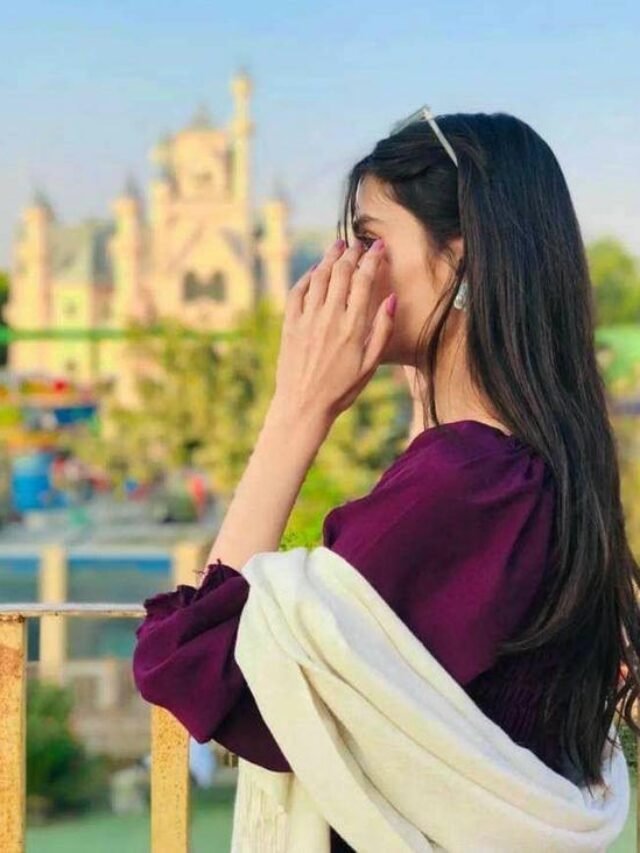 71+ Stylish Hidden Face Cute Girl Images Mysterious Beauty