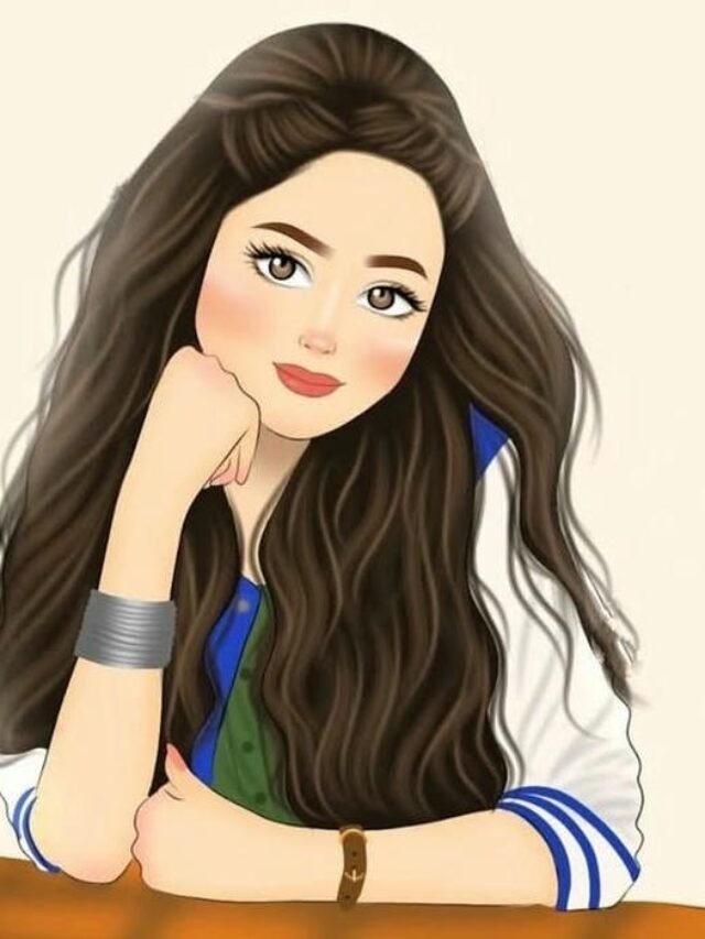 55+ insta dp for girls cartoon Cool Fun Creative Profile Looks