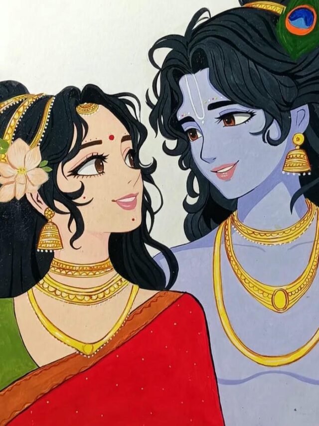 90+ Beautiful Radha Krishna Aesthetic Images Divine Love Vibes
