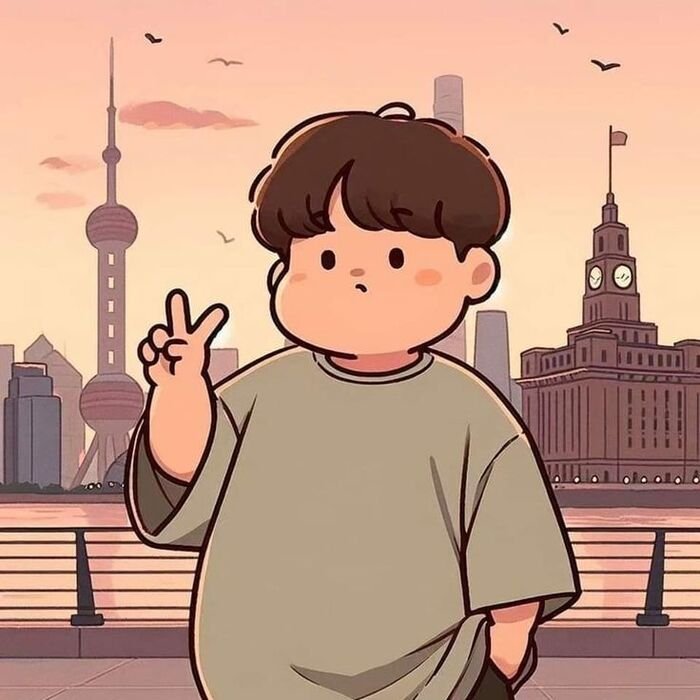 cute boy cartoon dp cute photo hd