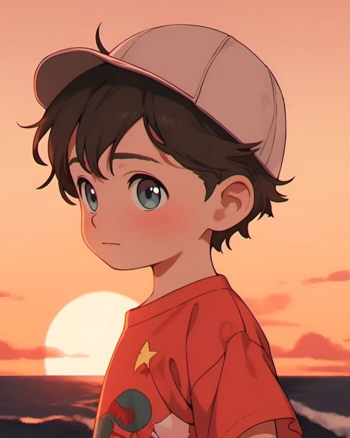 cute boy cartoon dp image cute hd