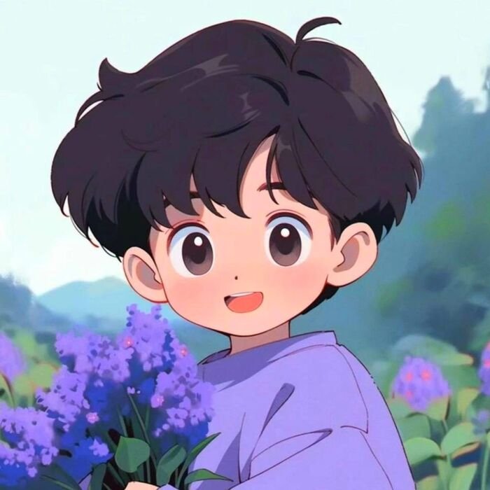 cute boy cartoon dp image cute