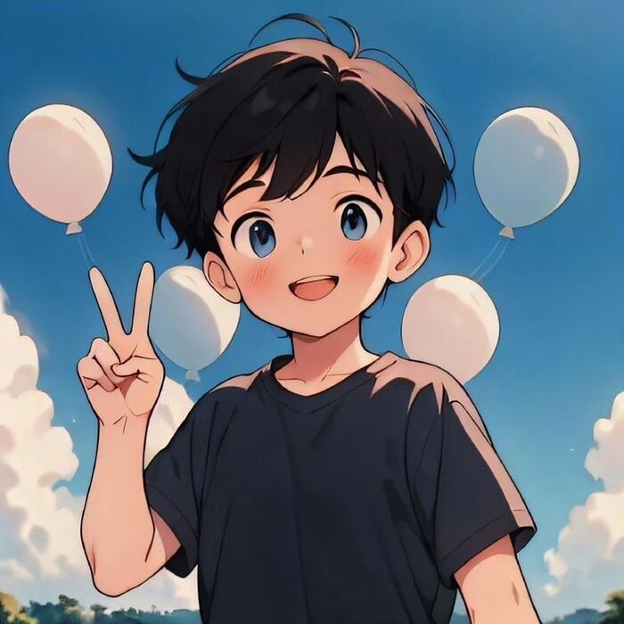 cute boy cartoon dp photo full hd