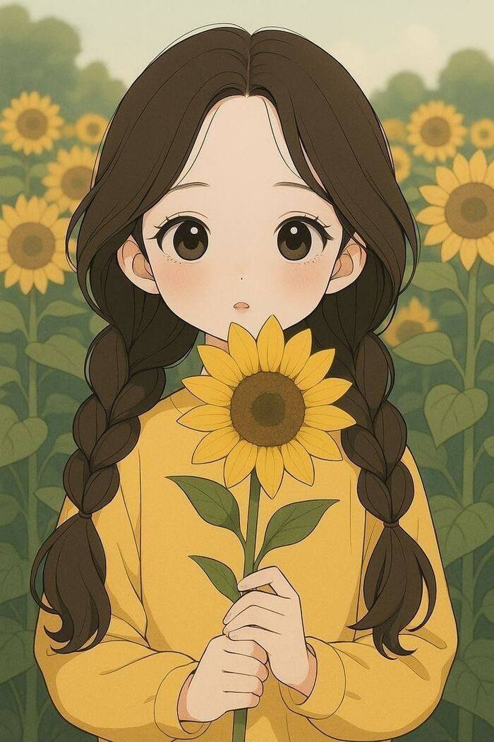 cute cartoon girl images for whatsapp dp full hd