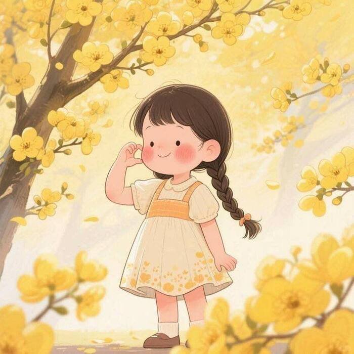 cute cartoon girl images for whatsapp dp ins full hd