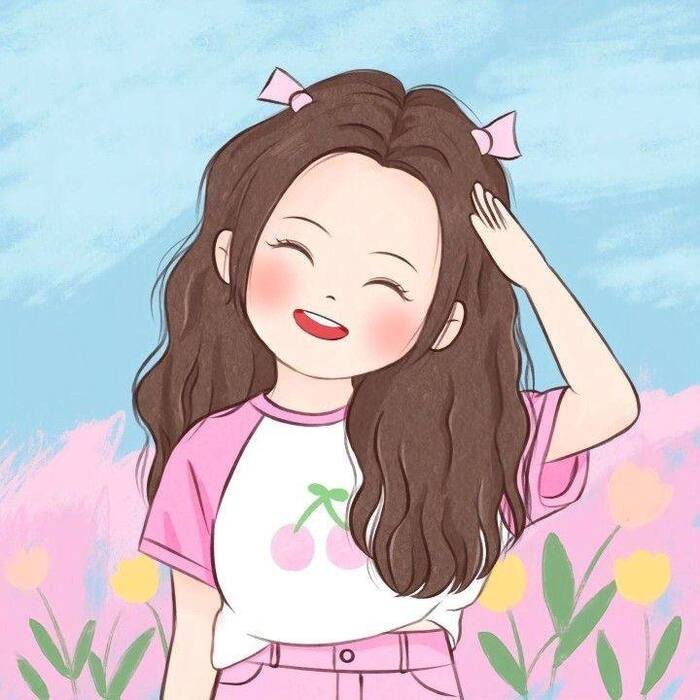 cute cartoon girl images for whatsapp dp pinterest full hd