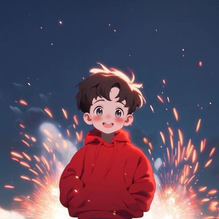 full hd boy cartoon dp image cute