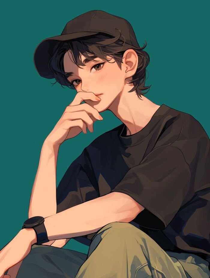 full hd cartoon pic boy aethetics hot