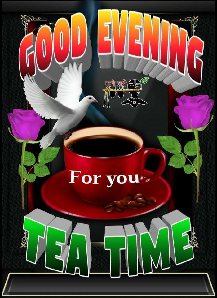 good evening images for friends with smile
