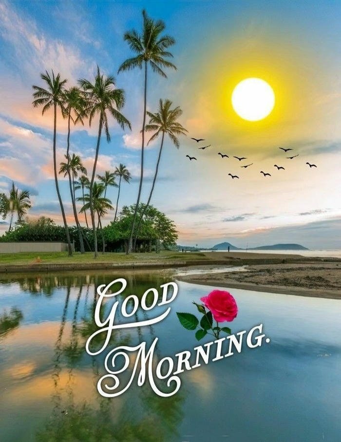 greeting smile aesthetic hd photo flowers good morning images