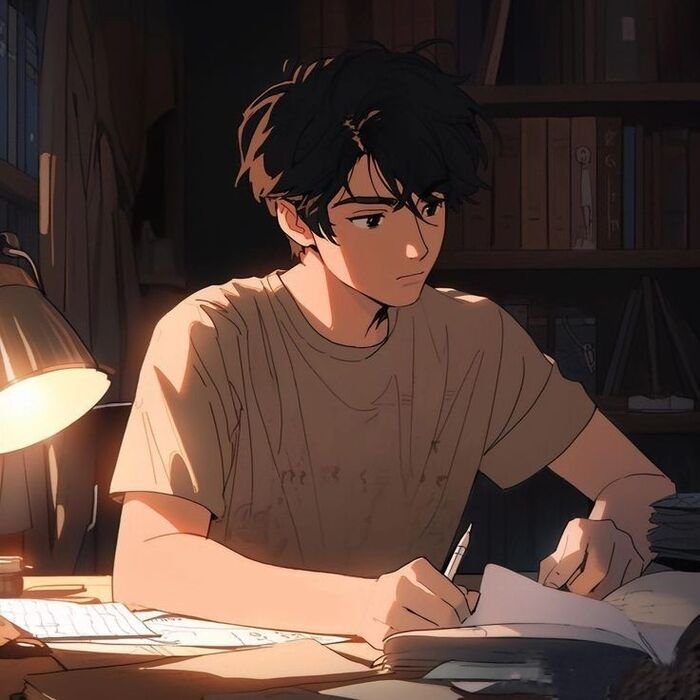 hd cartoon pic boy aethetics