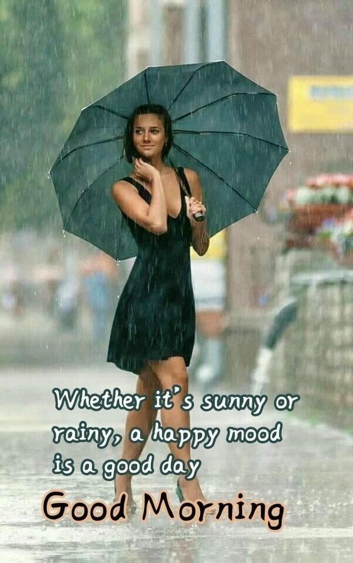 hd morning happy rain good images smile nature special