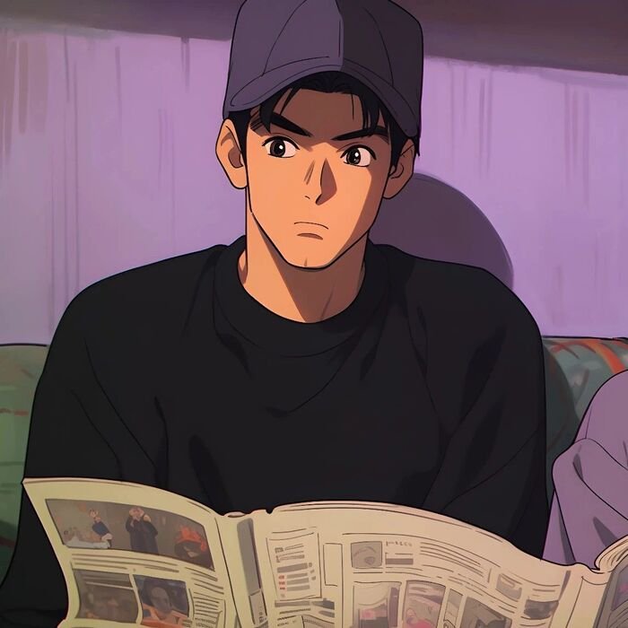 image cartoon pic boy aethetics full hd