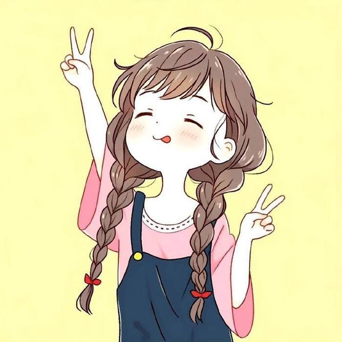 pinterest cute cartoon girl images for whatsapp dp full hd