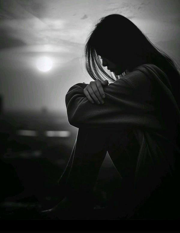 sad alone girl profile picture