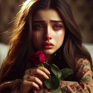 sad alone girl with no friends pic