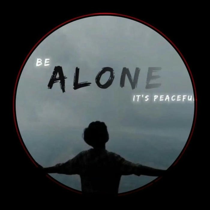 sad dp alone 32