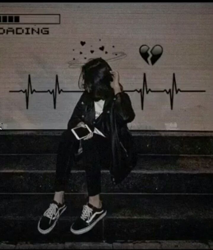 sad dp feeling alone