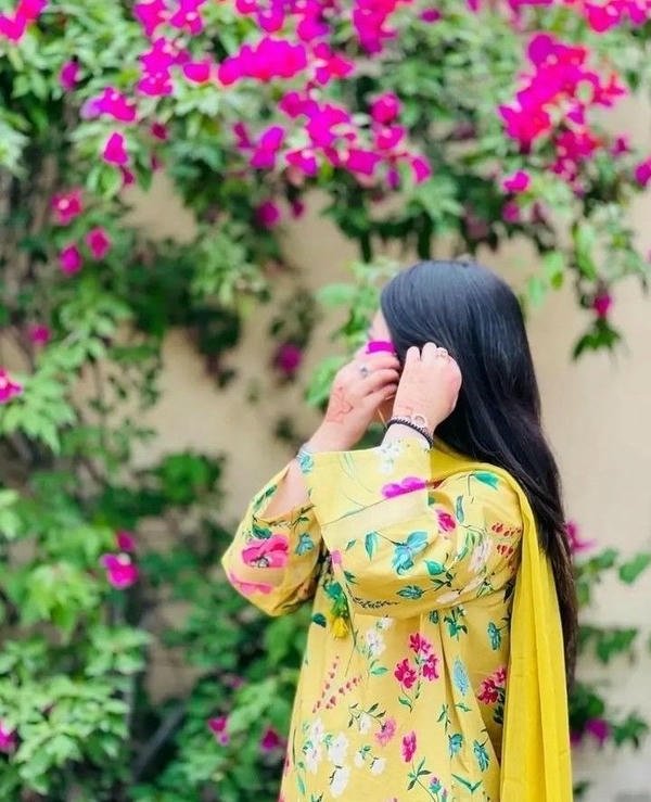 stylish cute girl images with hidden face