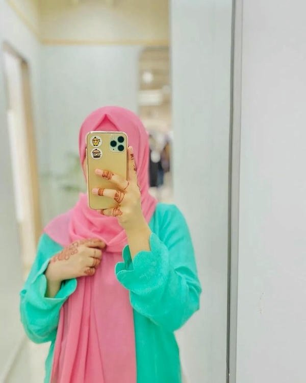 stylish hidden face girl images for facebook