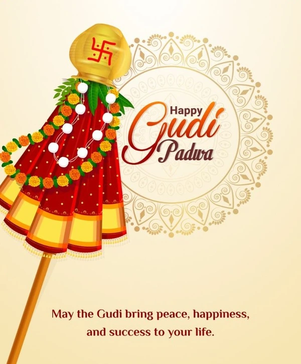 aesthetic happy gudi padwa images