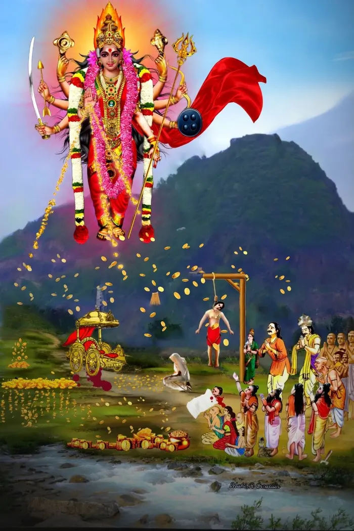 amman goddess 3d hd wallpaper gallery free download