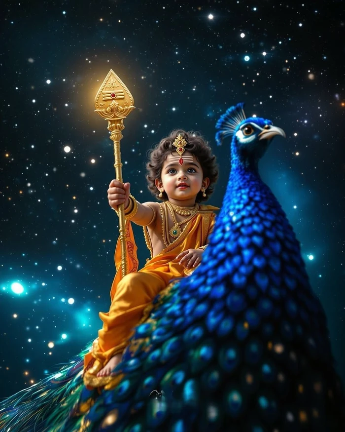 artistic 3d wallpaper of divine karthikeya god pictures